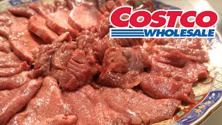 Yakiniku chef teaches you how to prepare the beef tongue from Costco [upl. by Siladnerb]