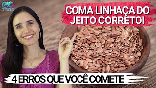 Aprenda a comer LINHAÇA corretamente  Não cometa estes 4 erros comuns [upl. by Lochner]