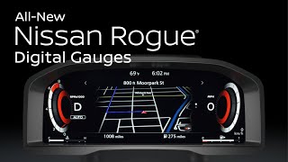 2021 Nissan Rogue Digital Displays [upl. by Adnuhsar]