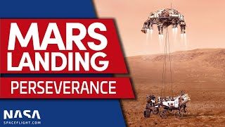 NASAs Perseverance rover successfully lands on Mars [upl. by Kwei]