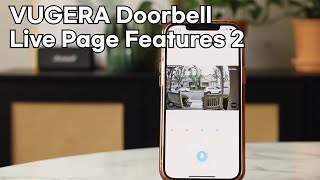 VUGERA Doorbell Live Page Features2 [upl. by Conyers910]