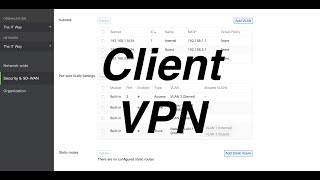 HOW to configure Client VPN in the Cisco Meraki Security Appliance MX [upl. by Keane]