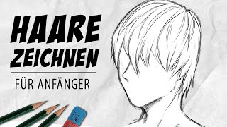 Haare zeichnen lernen für Anfänger  Drawinglikeasir [upl. by Anavi]