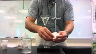 Lab 1 Decantation and Filtration [upl. by Icrad45]