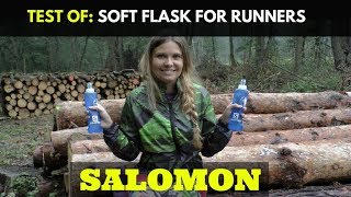 Test of  Soft flask for runners  SALOMON [upl. by Allebara]