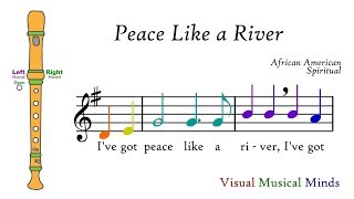 VMM Recorder Song 9 Peace like a River [upl. by Irrol]