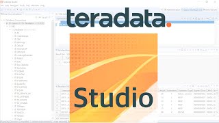 Teradata Studio intro and interface overview [upl. by Aidua]