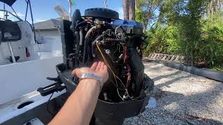 How 2 stroke outboards work [upl. by Noyk]