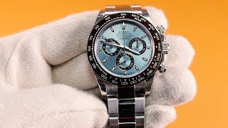 Rolex Daytona Model 116506 Platinum  Unboxing [upl. by Amzaj846]