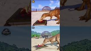 Carcharodontosaurus Meat Feeder JWE1 Vs JWE2 jurassicworld [upl. by Hacker824]