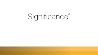 Significance  Learn more about your innate talents from Gallups Clifton StrengthsFinder [upl. by Francie]