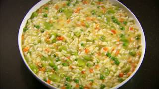 Marco Pierre White recipe for Spring Veg Risotto [upl. by Leda]