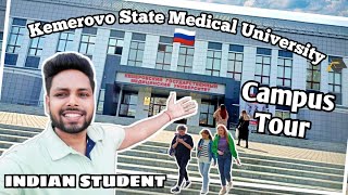 Kemerovo State Medical University  Main Campus Tour  Mbbs In Russia  Vishal Singh Rathour [upl. by Goldia]