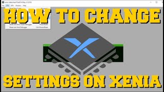 XENIA EMULATOR HOW TO CHANGE SETTINGS [upl. by Otineb430]