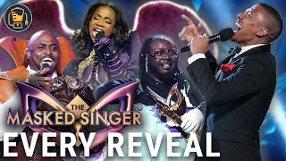 Every Masked Singer Reveal Season 1 Season 2 Season 3 [upl. by Eleazar]