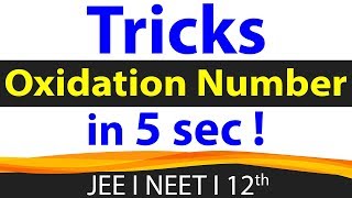 Tricks to find oxidation state  Redox Reactions  Class 11 chemistry  Narendra Sir IITB 2003 [upl. by Nevada]