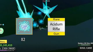 『 Rumble  Acidum Rifle』Bounty hunting montage  Blox fruits [upl. by Walcoff]