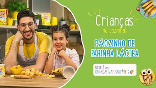 Pãozinho de Farinha Láctea  Receitas Nestlé [upl. by Akirej731]