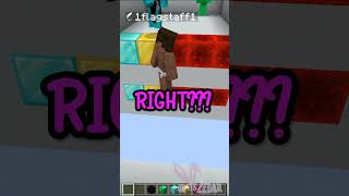 Minecraft Color Match 1000000 Luck 😲 minecraft shorts minecraftshorts [upl. by Nnairam]