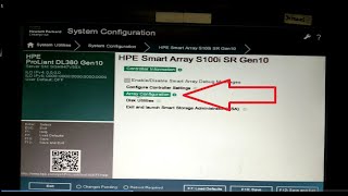 How to configure Raid 1 on Bios Server HPE Gen10  HP G10 [upl. by Ehlke]