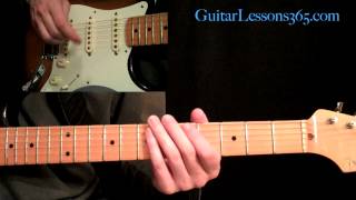 Ozzy Osbourne  Crazy Train Guitar Lesson Pt1  Main Riff amp Verse [upl. by Hobard316]