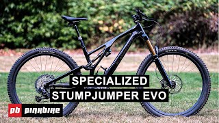 2021 Specialized Stumpjumper EVO Review The Classic Gets Better [upl. by Ateinotna]