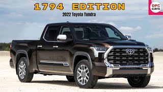 2022 Toyota Tundra 1794 Edition [upl. by Remo]