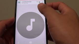 Samsung Galaxy S8 How to Play Songs With Play Music App [upl. by Ericha485]