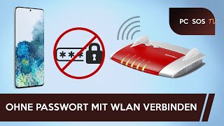 Ohne Passwort mit WLAN verbinden  PC SOS TV [upl. by Aeikan528]