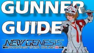 PSO2 NGS GUNNER GUIDE  Theorycraft amp Bang Bang  Phantasy Star Online 2 New Genesis Class Guide [upl. by Neirda984]