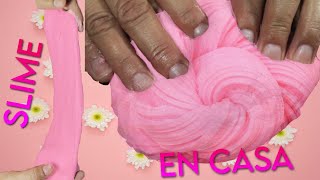 COMO HACER SLIME ¿1 INGREDIENTE SIN PEGAMENTO SIN BORAX FÁCIL DE HACER [upl. by Dorcus]