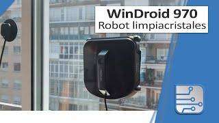 Robot limpiacristales Conga WinDroid 970 y 980 [upl. by Wandis930]