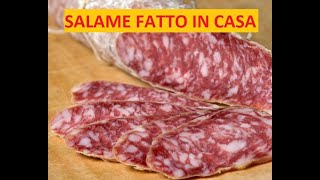 Salame fatto in casa con Giorgino [upl. by Lau]