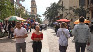 Bogotá Colombia  City Walking Tour [upl. by Nnire581]