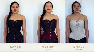 FULL REVIEW Hourglass Overbust Timeless Trends  Lucys Corsetry [upl. by Joscelin]