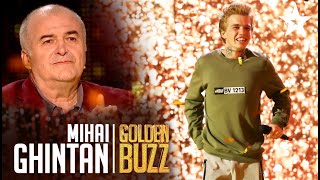 Românii au talent 2021 GIM șia pus sufletul pe hârtie și a primit Golden Buzz [upl. by Pieter]