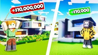 BUILDING MODERN HOUSE TO GET DIAMONDS FROM LOGGY  MINECRAFT [upl. by Corso353]