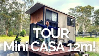 Tour MINI CASA De 12 METROS CUADRADOS Tiny House 😱🏡🌎  MINIMALISMO [upl. by Keviv]