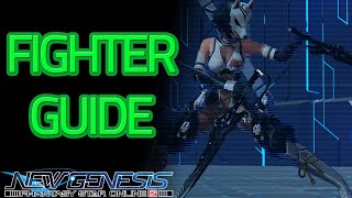 PSO2NGS Fighter Skill Tree Guide [upl. by Boorman]