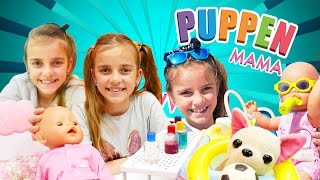 Puppen Mama – 3 Folgen am Stück – Video für Mädchen auf Deutsch [upl. by Rankin]